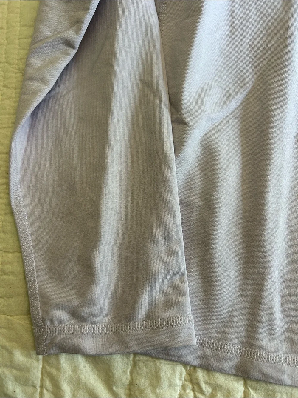 J. Crew Light Lavender Performance Quarter-Zip